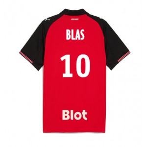 Fotbalové Dres Stade Rennais Ludovic Blas #10 Domácí Oblečení 2025-26 Krátký Rukáv